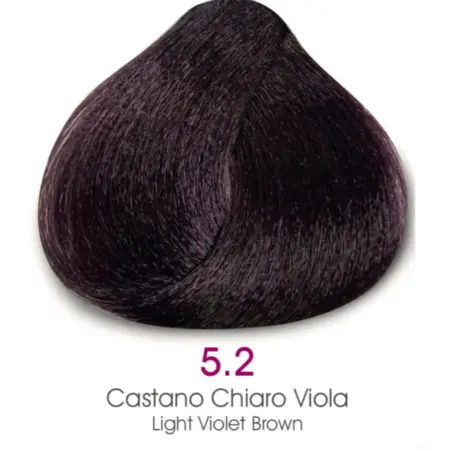 TMT Milano Art Collection Crema Colorante Luminacolor 5.2 Marrón Violeta Claro 100ml - 1